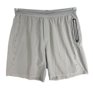 Ten Thousand‎ Interval Shorts Men's Size 30 NO Liner Light Gray Ziped Pocket